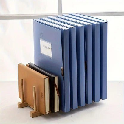 Serene Bamboo Book Organizer